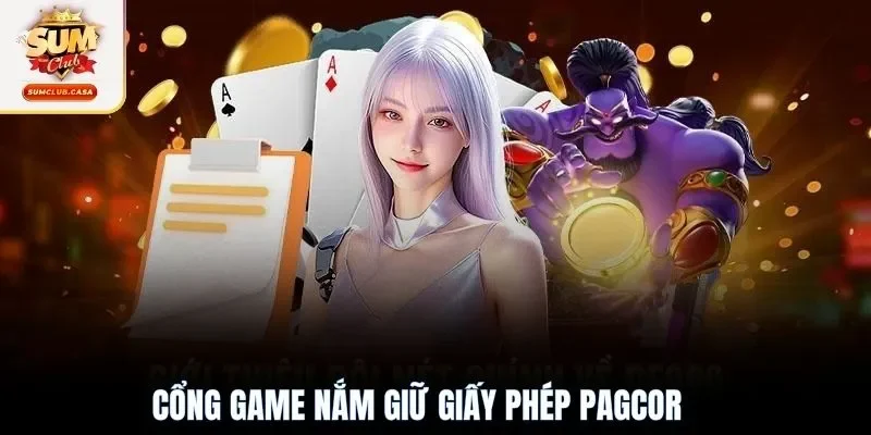 Cổng game nắm giữ giấy phép PAGCOR